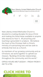 Mobile Screenshot of newlibertyumc.org